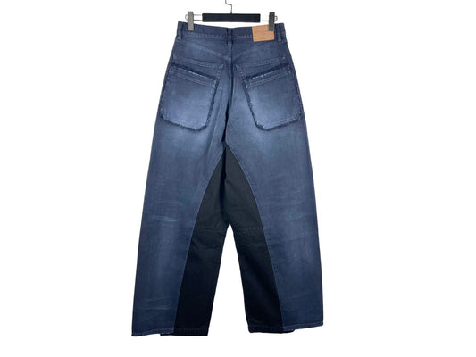 Balenciaga SS26 Washed Paneled Baggy Jeans