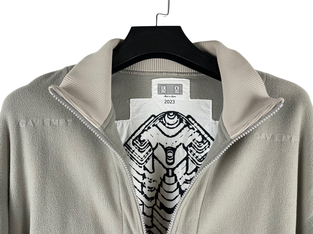 Cav Empt Patch Fleece Zip Jacket