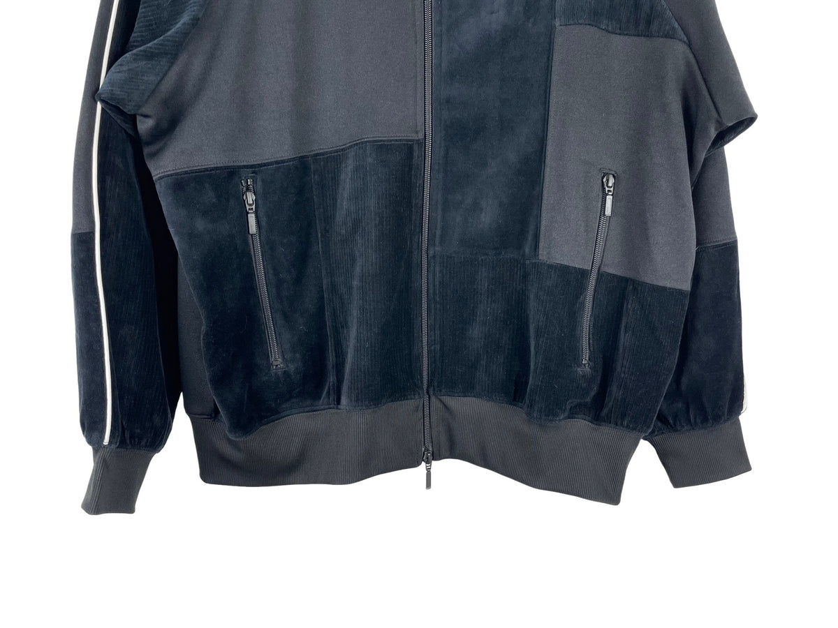 BEAMS Corduroy Panel Zip Jacket
