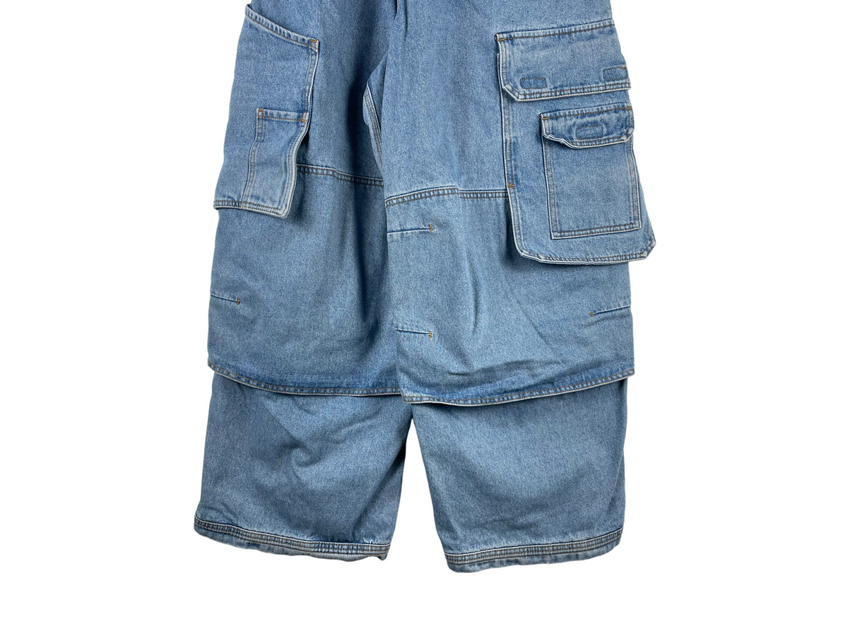 Hed Mayner FW22 Multi-Pocket Wide-Leg Jeans