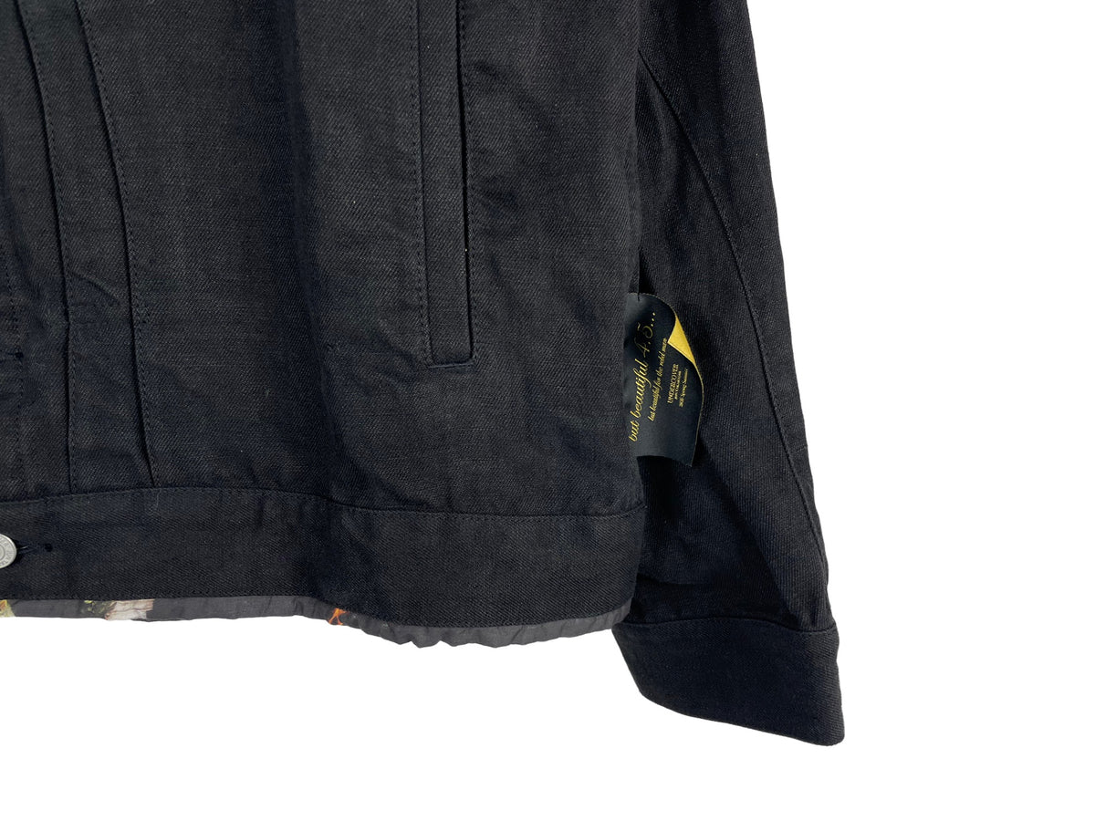 Undercover SS26 Twisted-Cut Denim Jacket