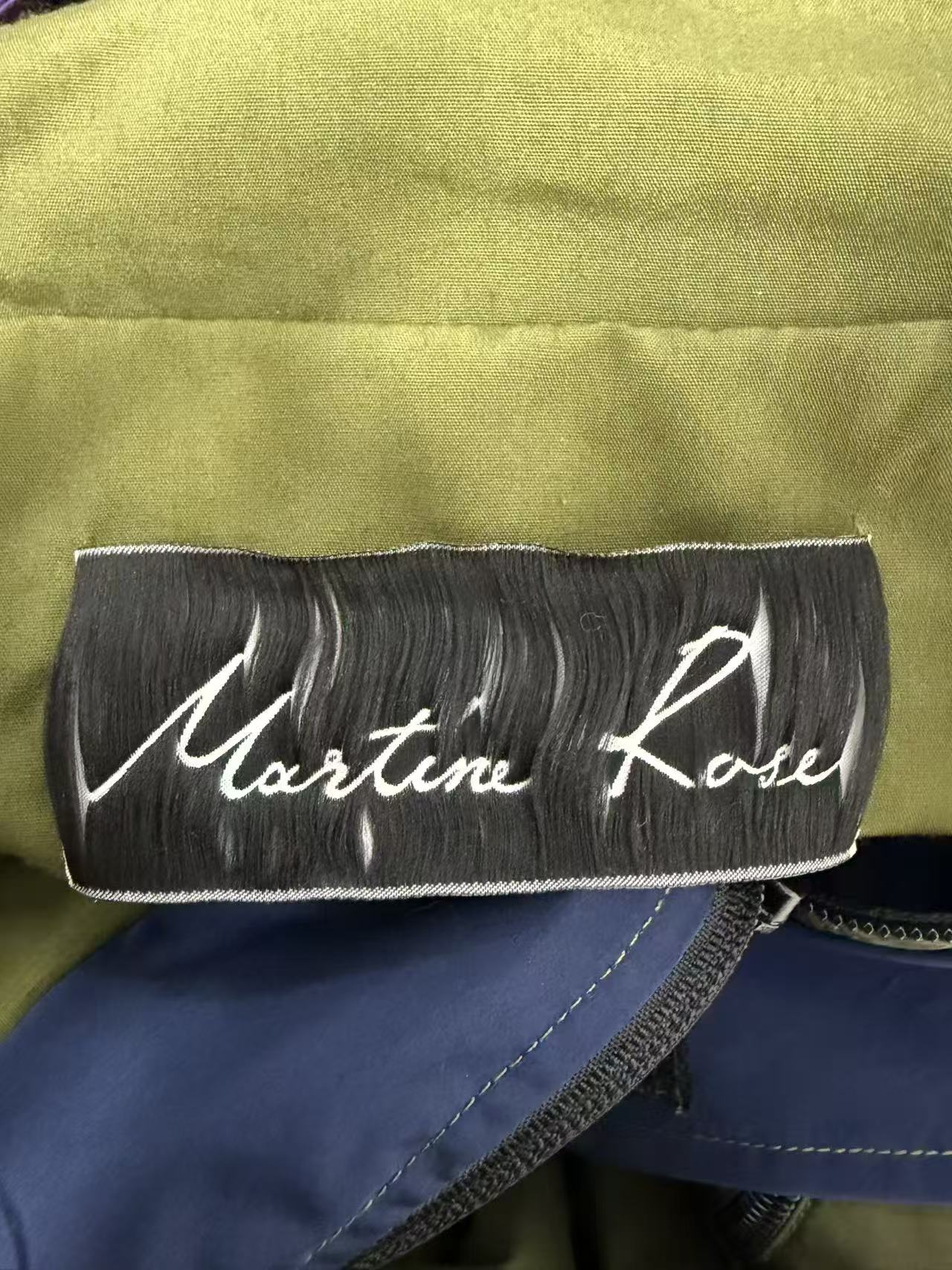 Martine Rose Color Block Windbreaker Jacket SS18