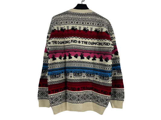 Celine "The Dancing Kid" Wool Cardigan SS21