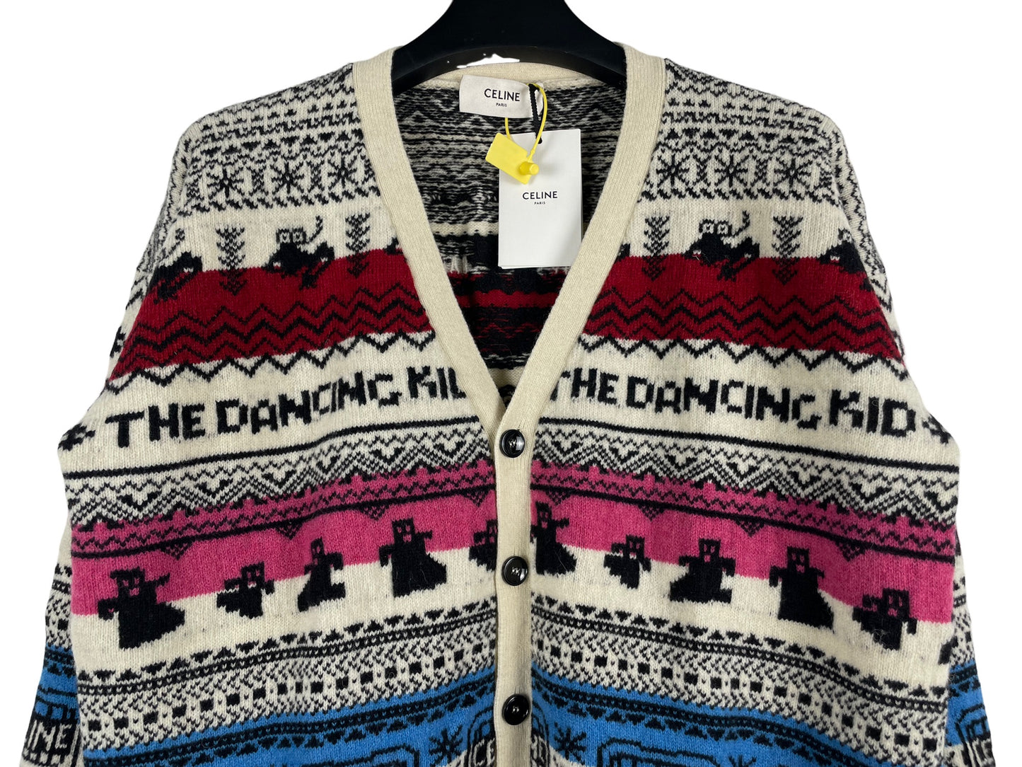 Celine "The Dancing Kid" Wool Cardigan SS21