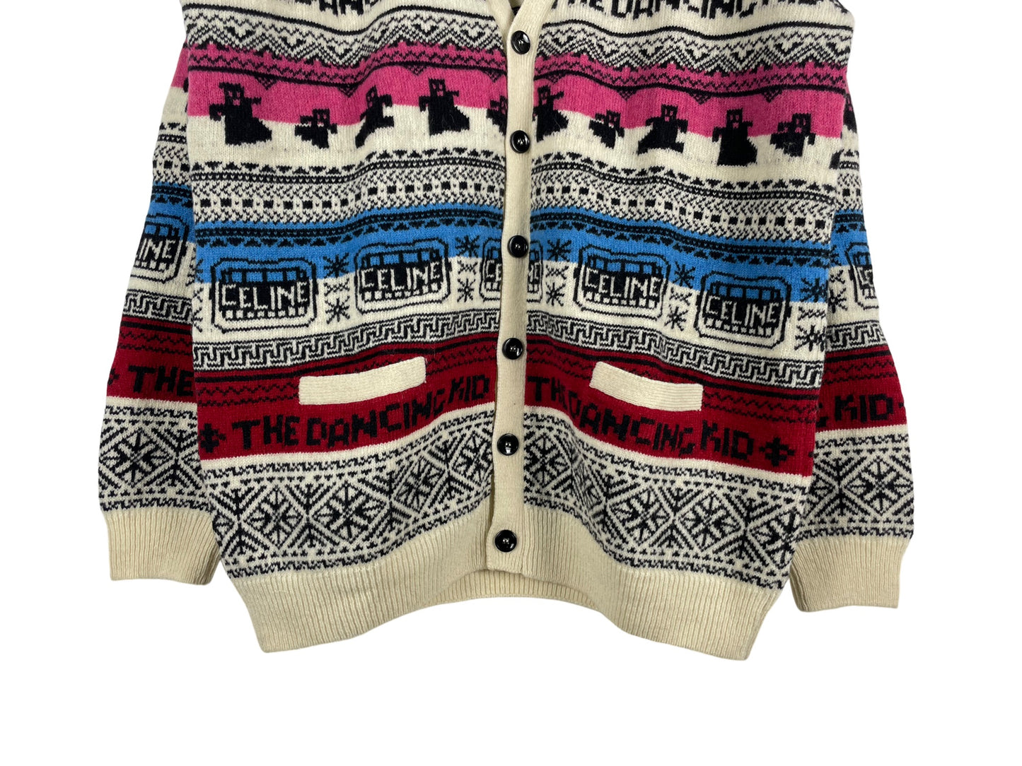 Celine "The Dancing Kid" Wool Cardigan SS21