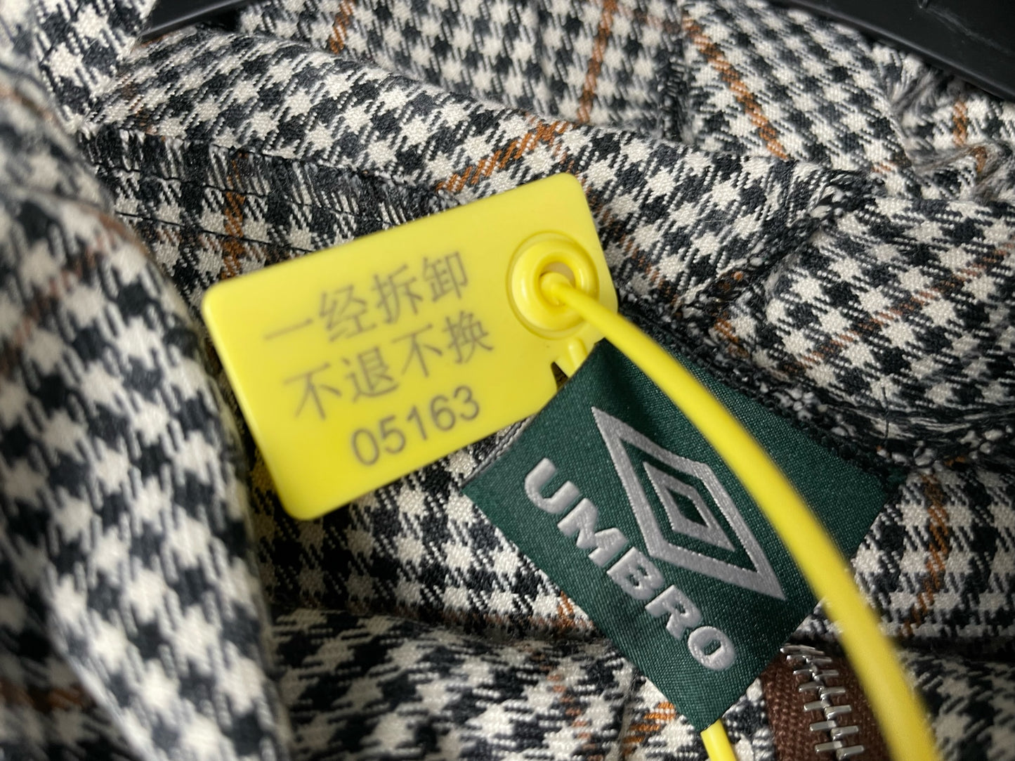 Umbro x Slam Jam Masked Club Check Anorak Jacket