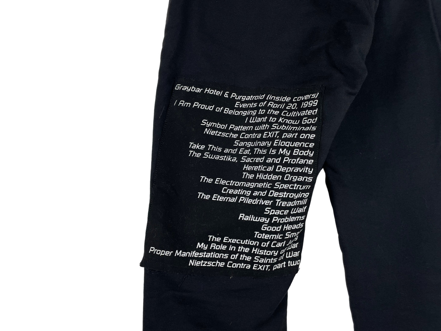 Enfants Riches Déprimes ERD Patch Sweatpants SS18