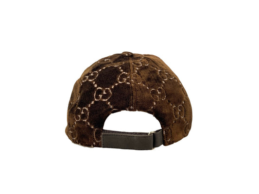 Gucci GG Monogram Velvet Cap