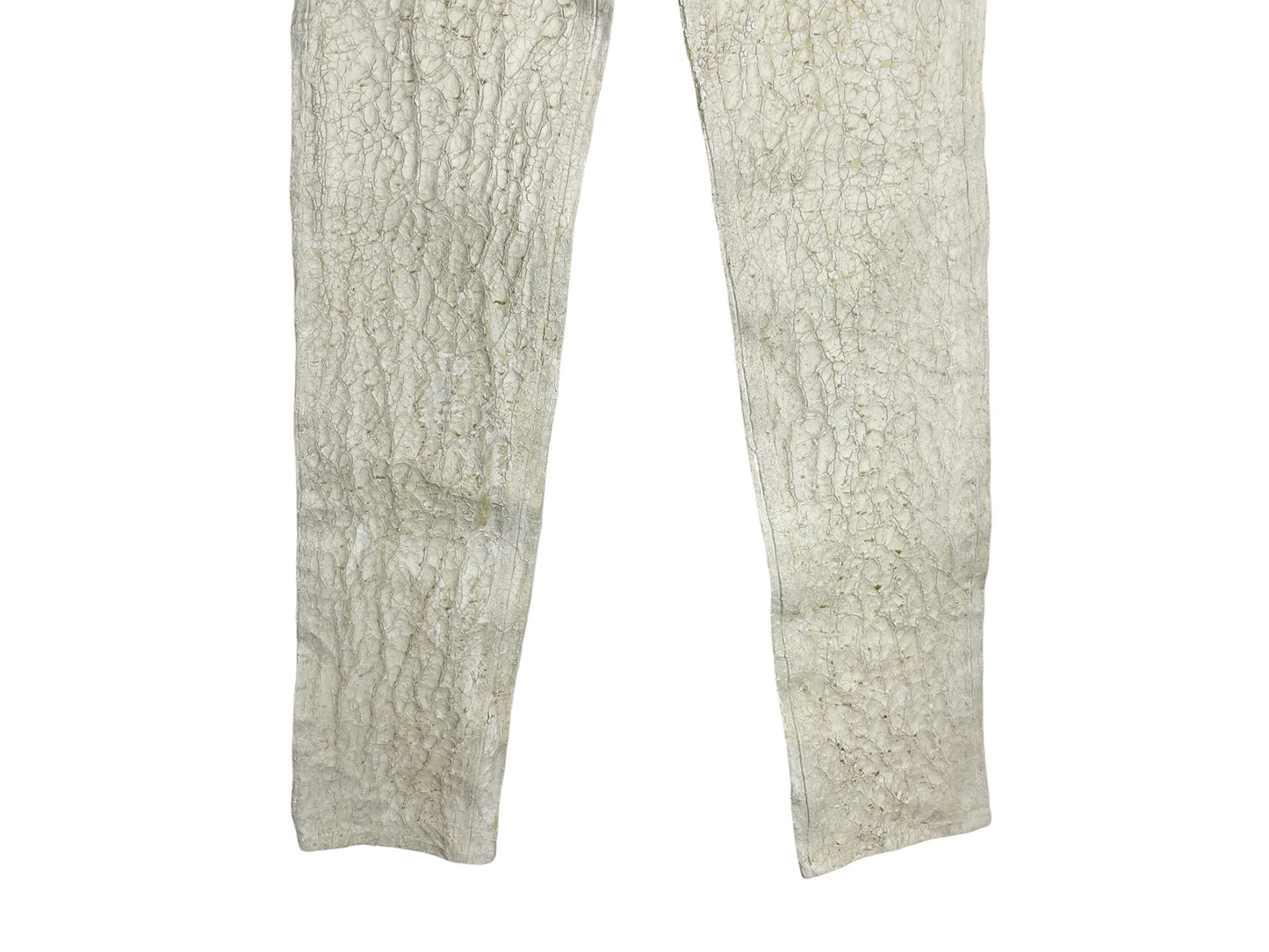 Givenchy MMW Crackled Painted Jeans