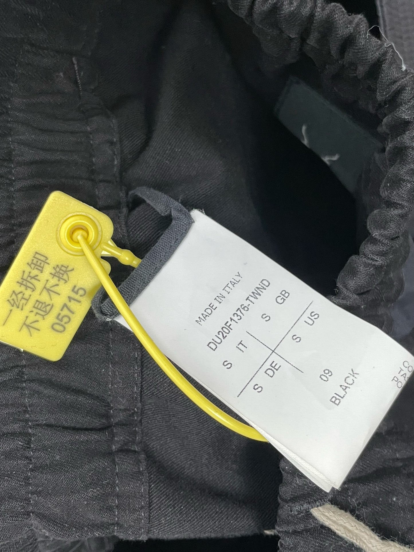 Rick Owens DRKSHDW Creatch Cargo Drawstring Pants