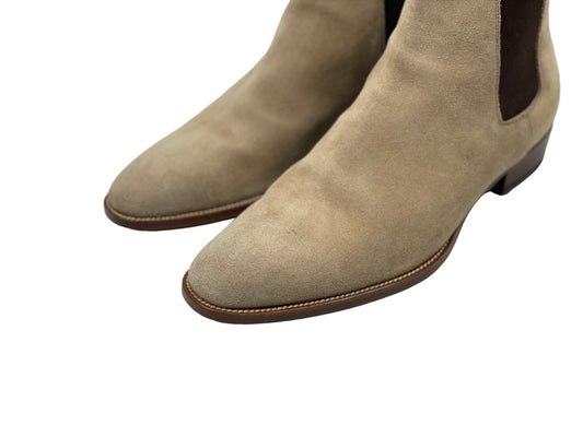 Saint Laurent Wyatt Suede Chelsea Boots