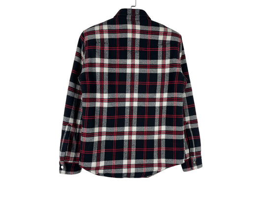 Saint Laurent Sherpa-Lined Checked Shirt AW21