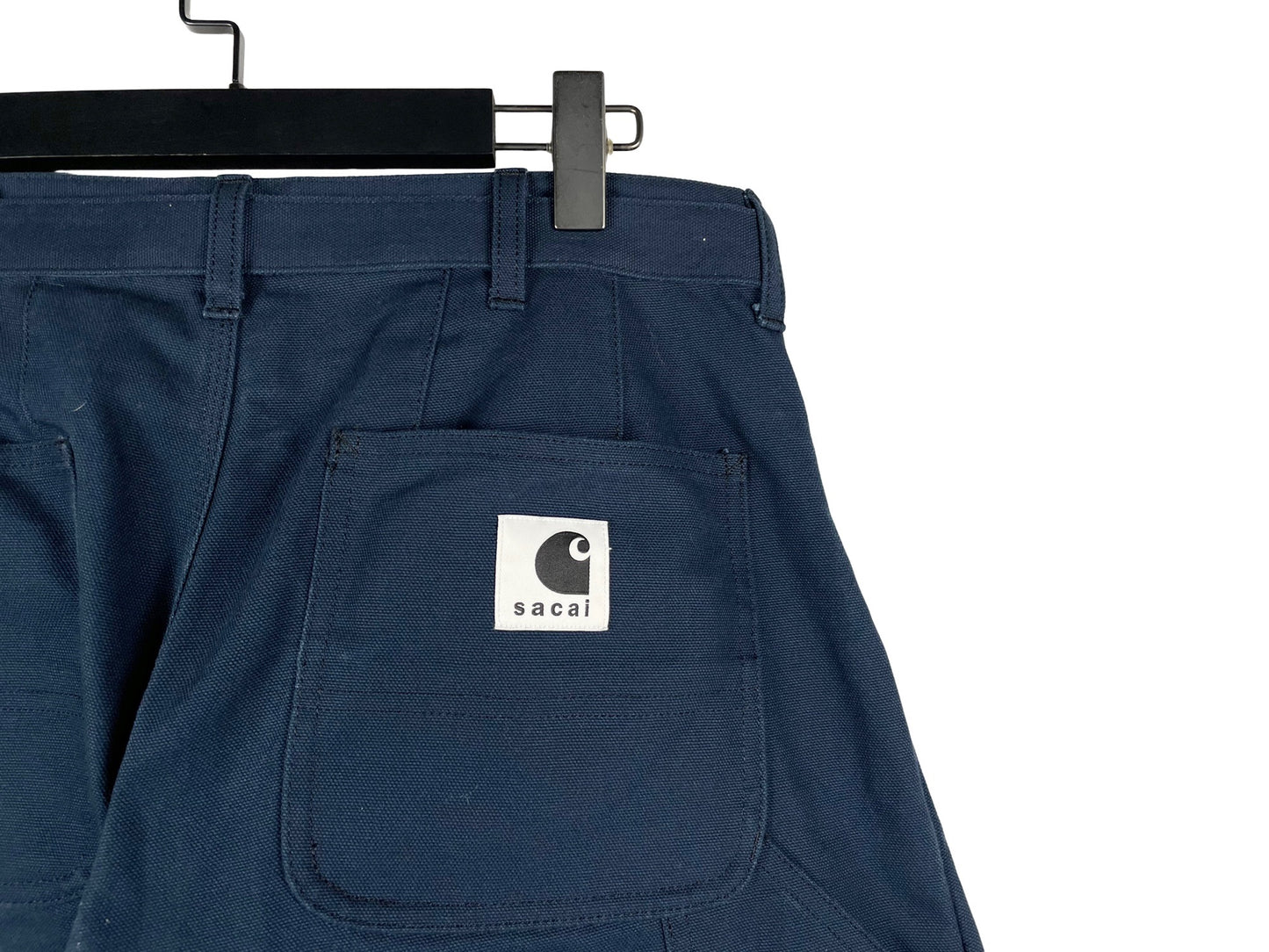 Sacai x Carhartt WIP Duck Pants Navy SS26