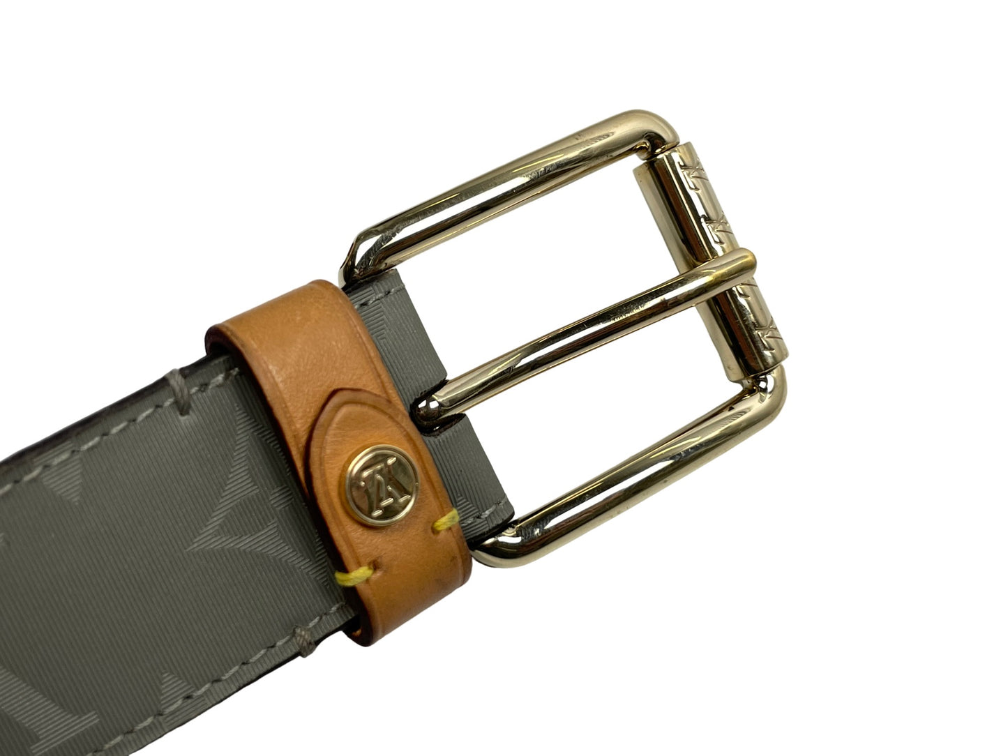 Louis Vuitton Titanium Monogram Belt