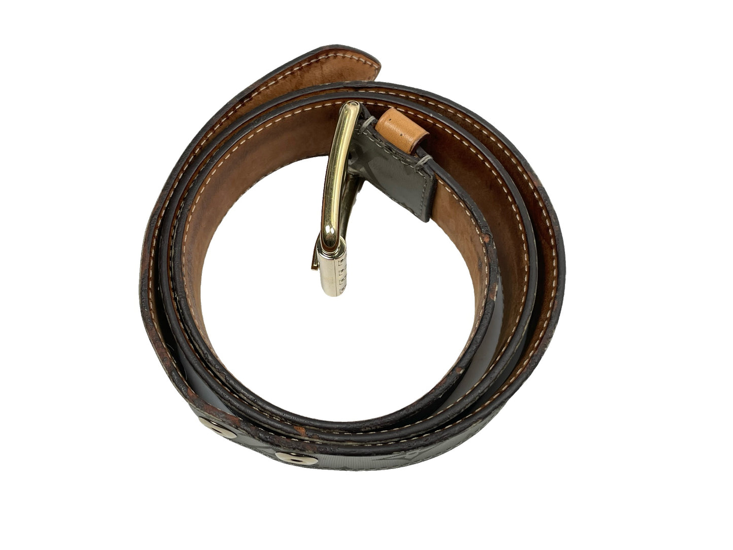 Louis Vuitton Titanium Monogram Belt