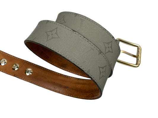 Louis Vuitton Titanium Monogram Belt