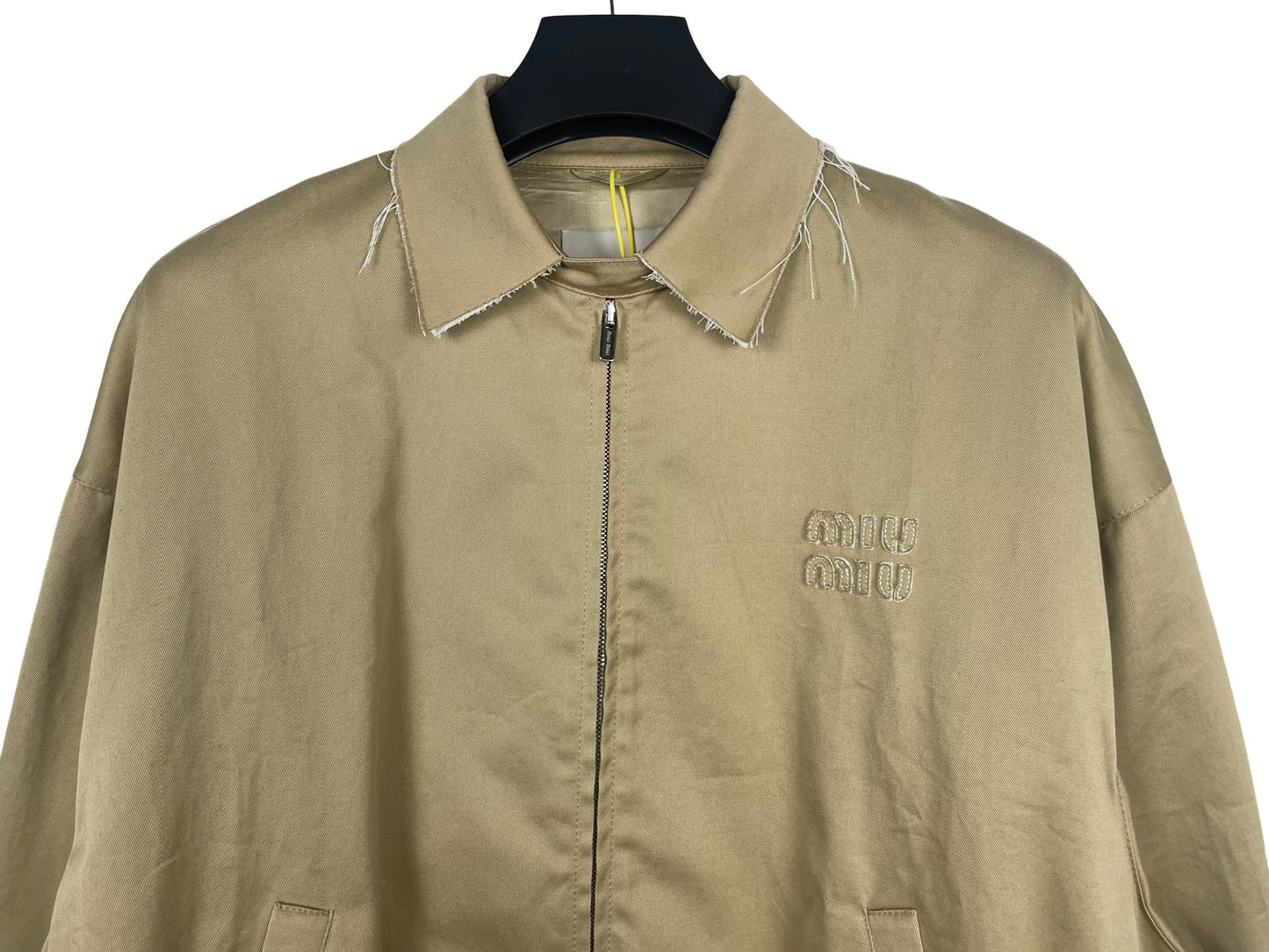 MiuMiu Harrington Zip-up Jacket