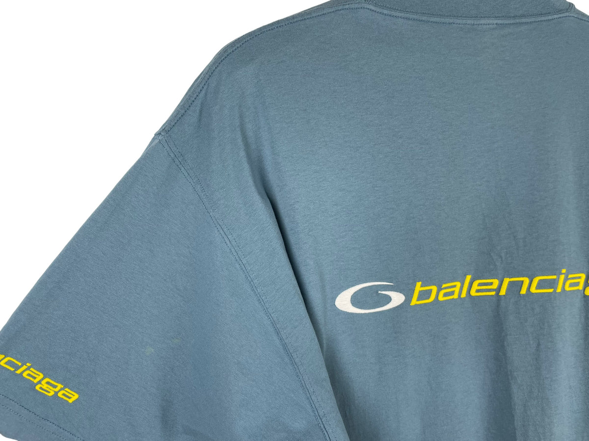 Balenciaga 25SS Loop Embroidered Logo T-Shirt