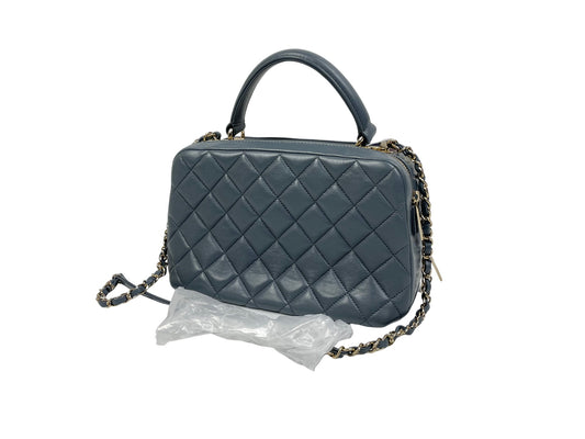 Chanel Trendy CC Leather Bag Grey
