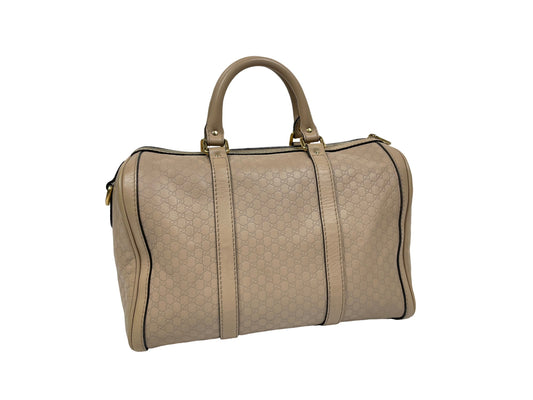 Gucci Medium Boston Bag Beige