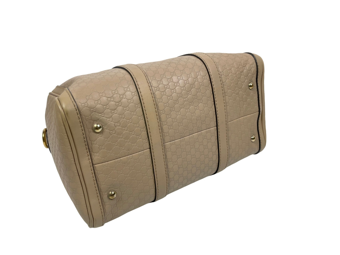 Gucci Medium Boston Bag Beige