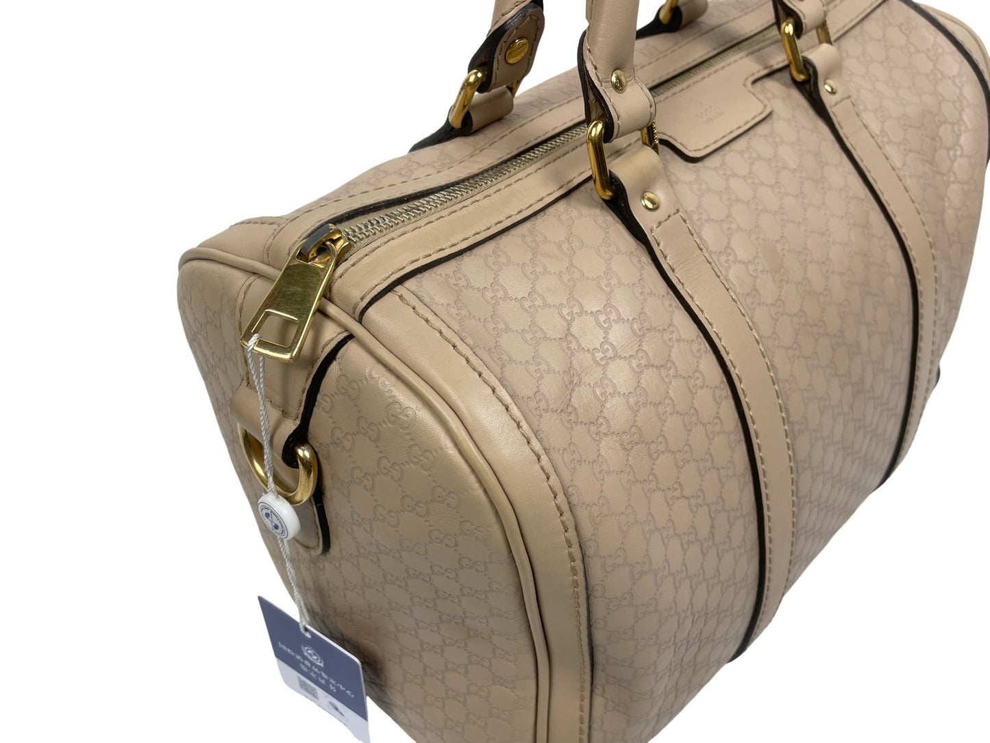 Gucci Medium Boston Bag Beige