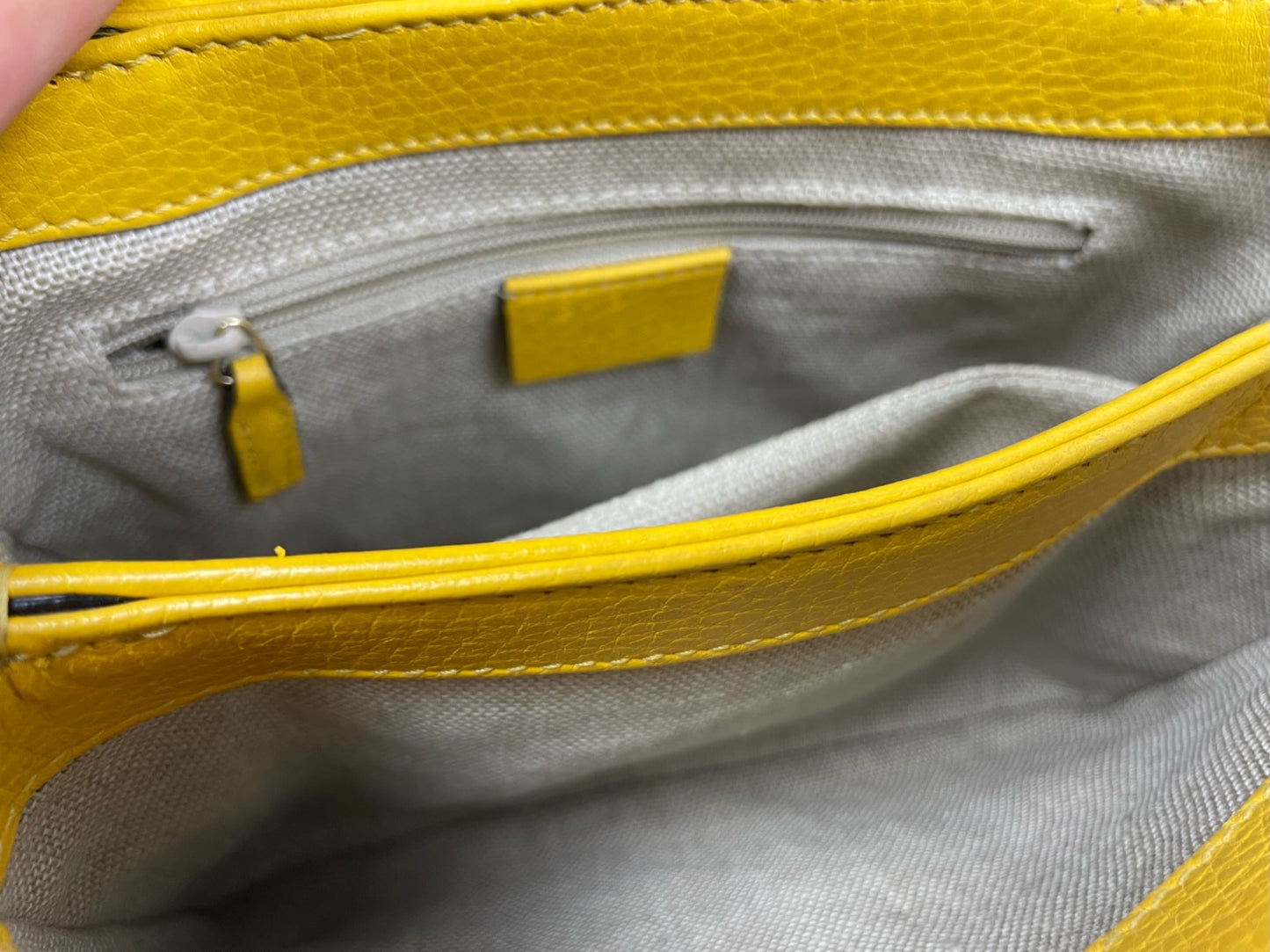 Gucci Interlocking GG Chain Bag Yellow