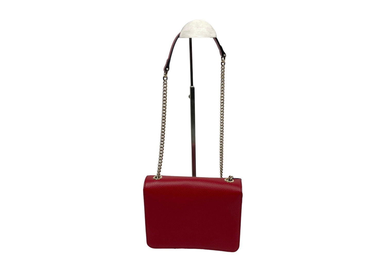 Gucci Interlocking GG Shoulder Bag Red