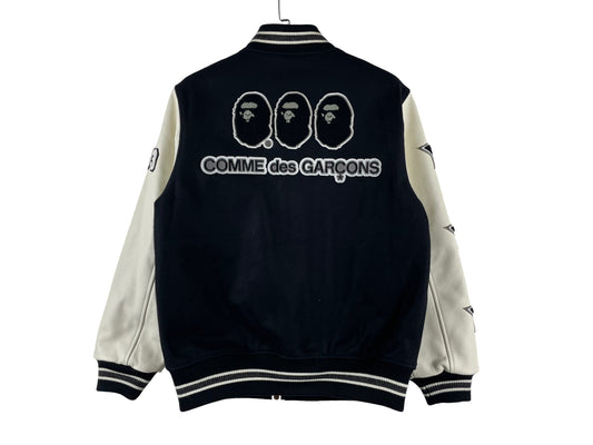 Comme Des Garcons x Bape Varsity Jacket AW25