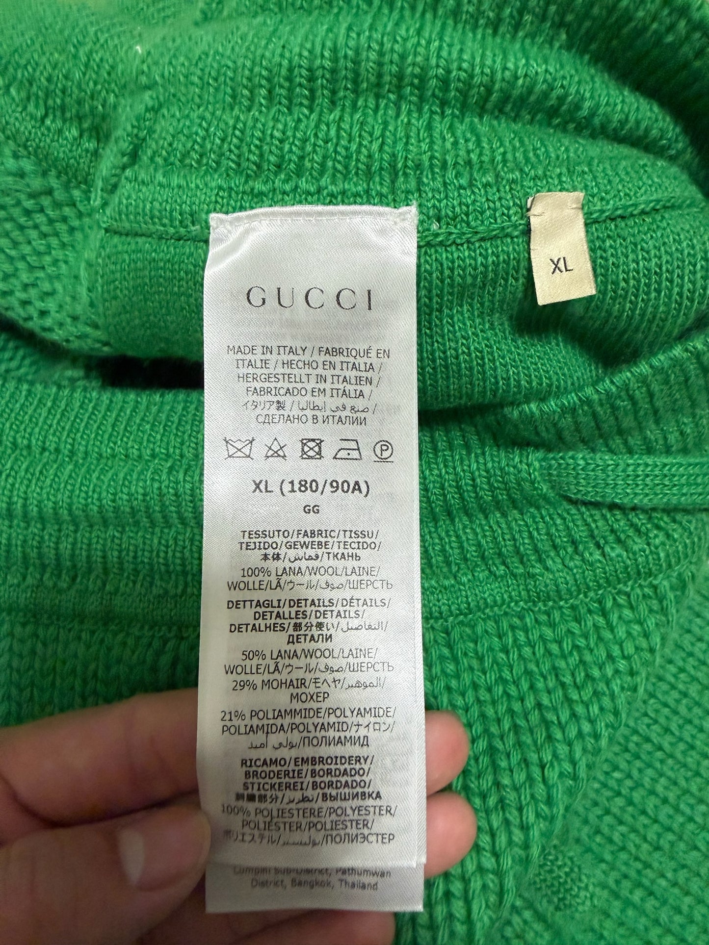 Gucci X Adidas Wool trousers