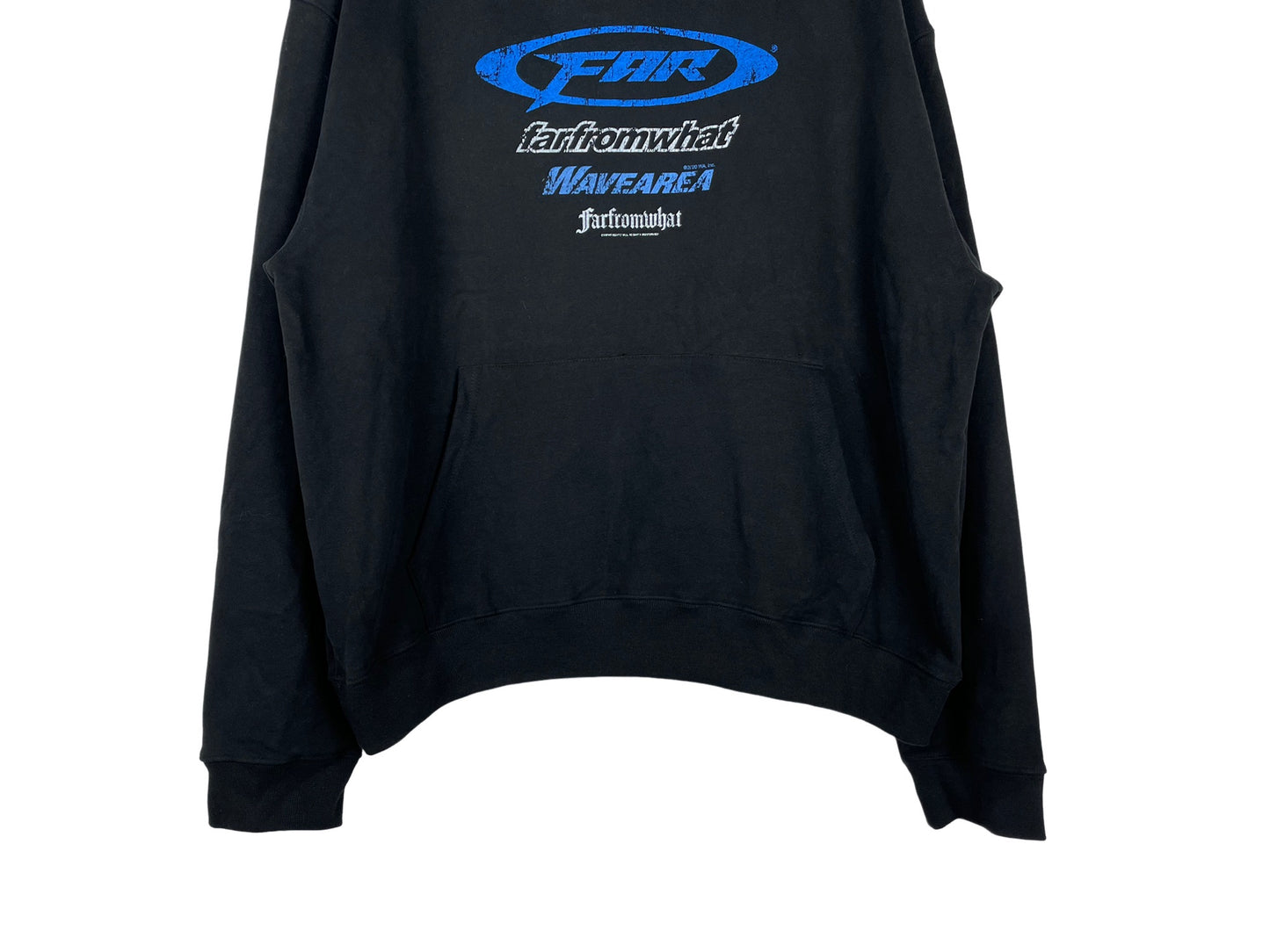 Far Archive Slogan Oversized Hoodie