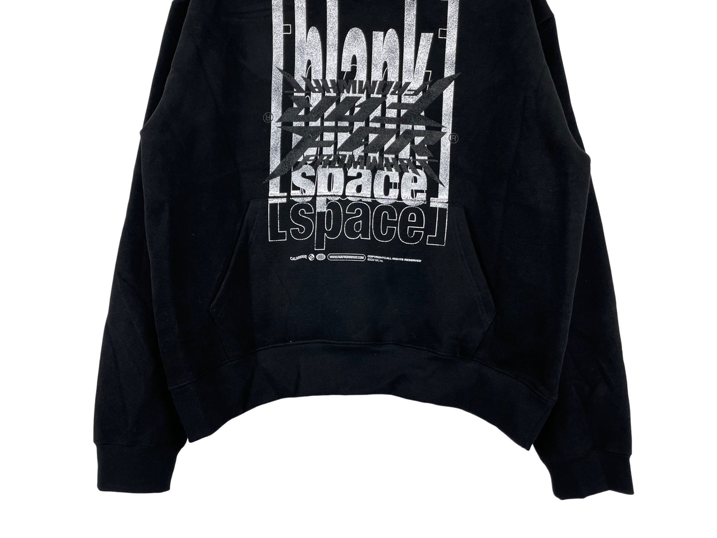 Far Archive Slogan Oversized Hoodie