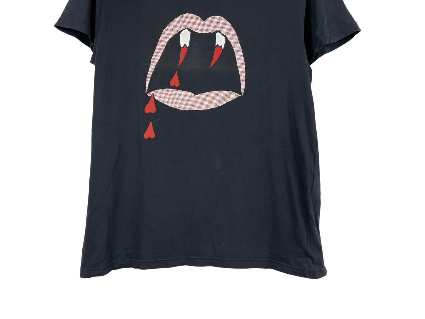 Saint Laurent Vampire Lips T-Shirt
