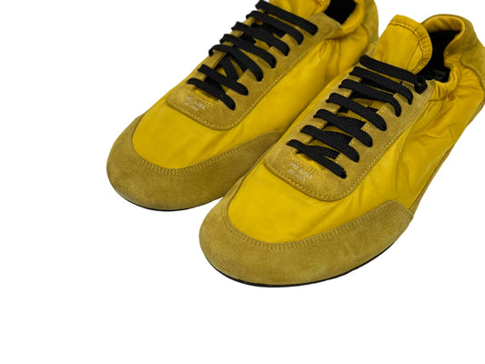 Prada Collapse Prax 01 Sneakers Yellow