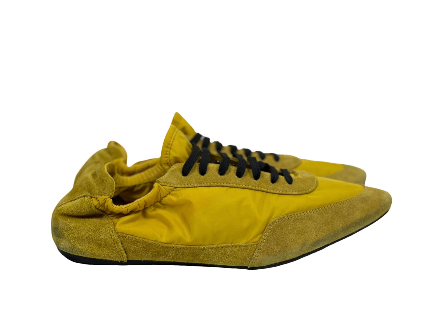 Prada Collapse Prax 01 Sneakers Yellow