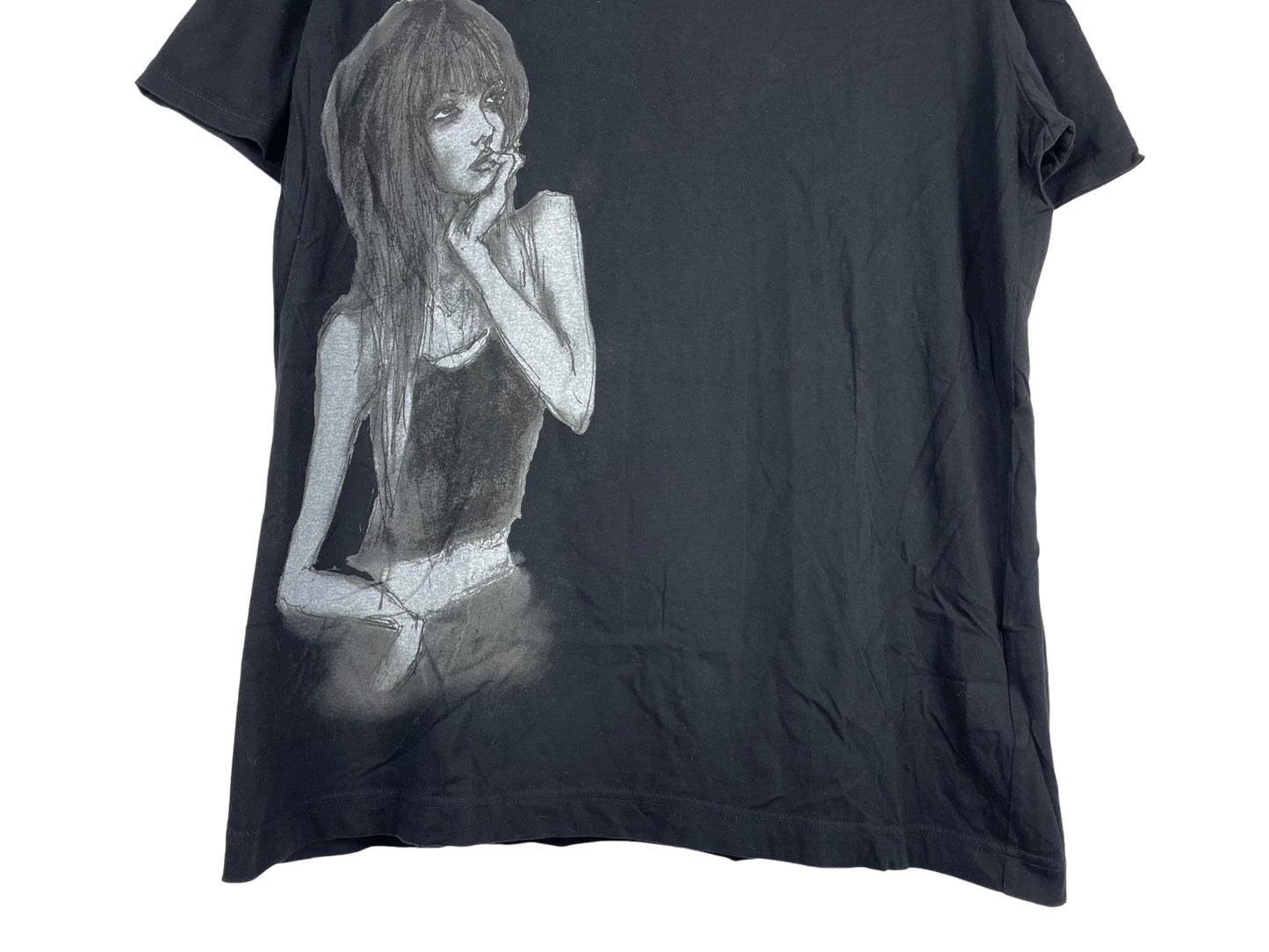 Yohji Yamamoto Pour Homme Paint T-Shirt SS22