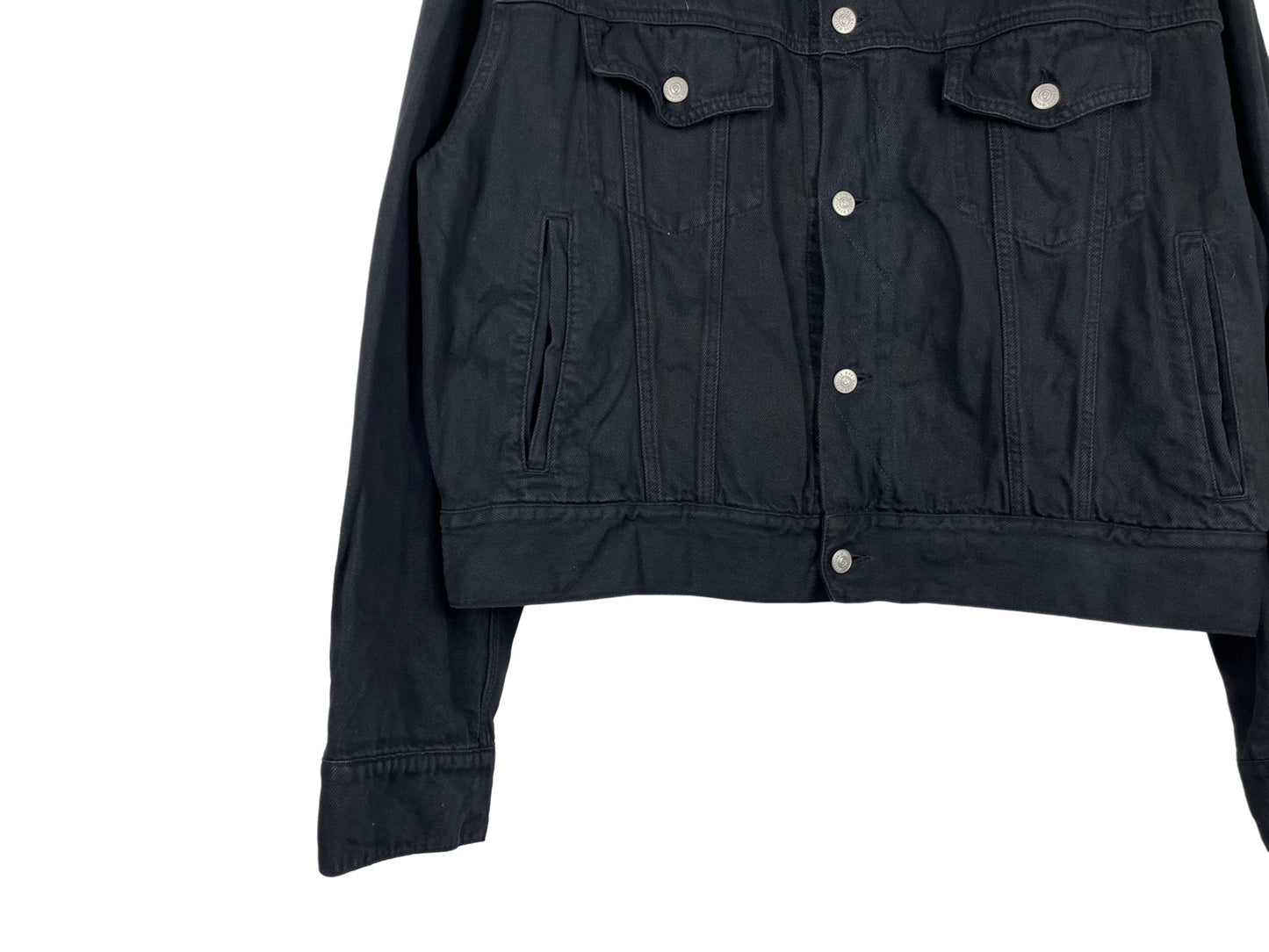 Maison Margiela MM6 Zip-detail Denim Jacket