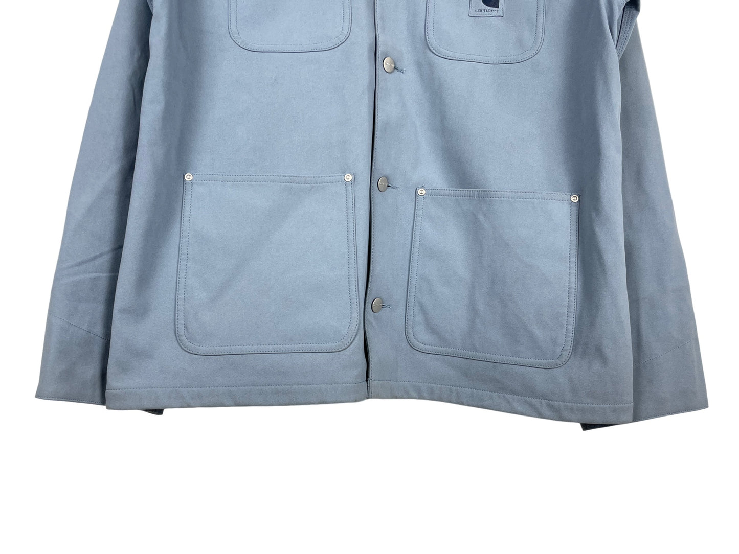 Carhartt WIP Suede Michigan Coat Blue