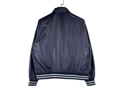 Beams Short Fit Nylon Varsity Jacket