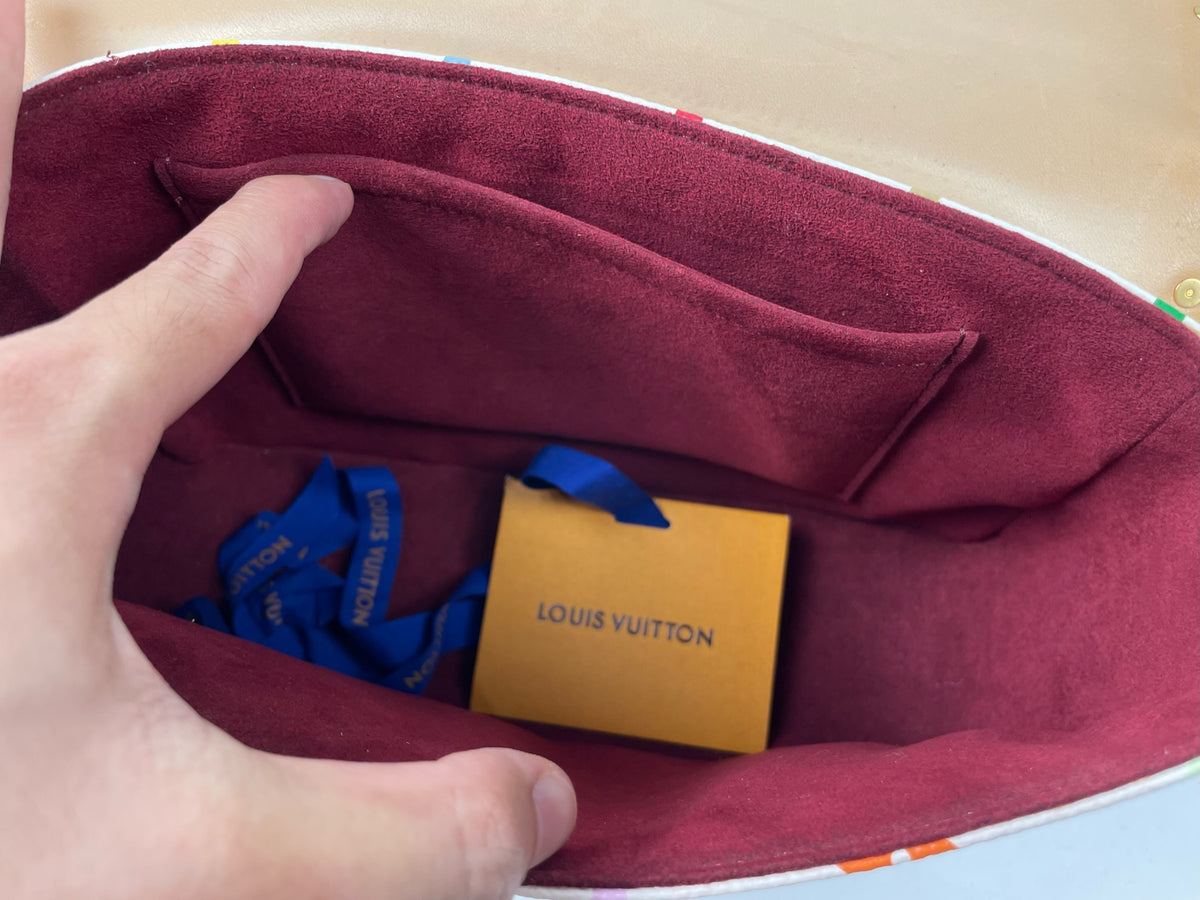 Louis Vuitton x Takashi Murakami Monogram Multicolore Sologne Messenger Bag