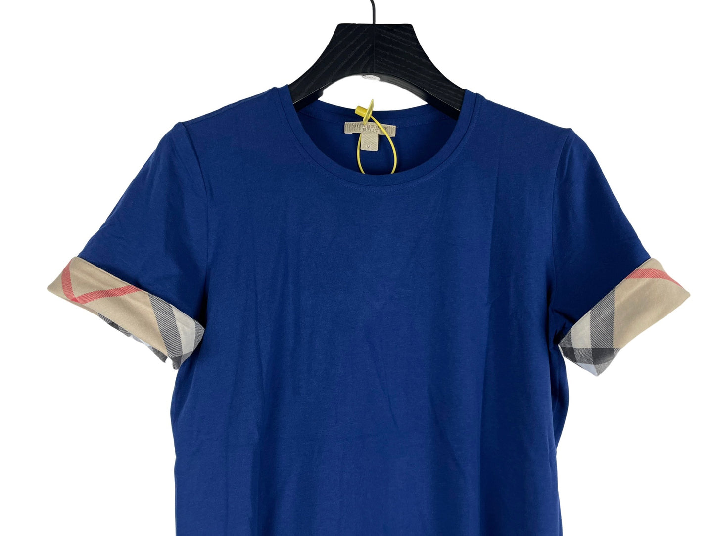 Burberry Checked Details T-Shirts