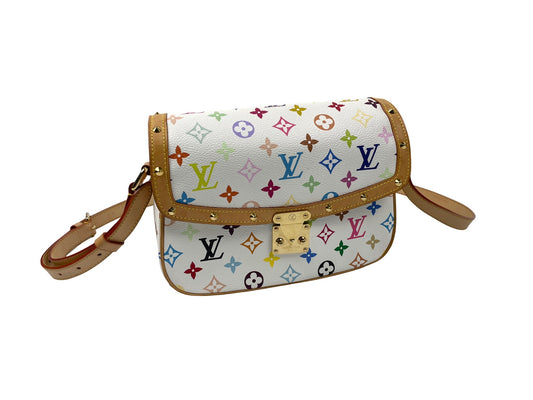 Louis Vuitton x Takashi Murakami Monogram Multicolore Sologne Messenger Bag