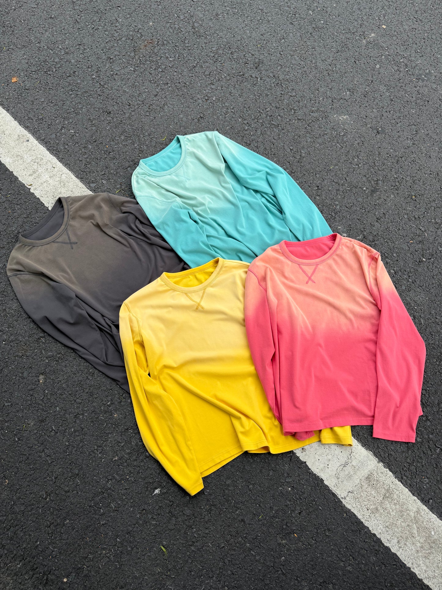 Sun Faded Long Sleeve Tee