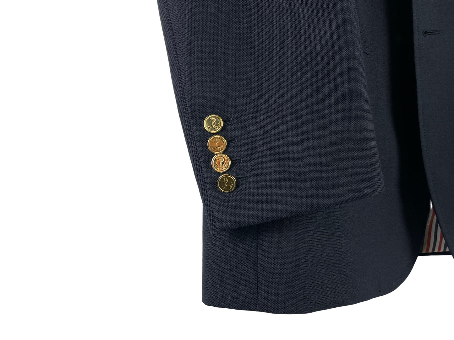 Thom Browne Navy Classic Blazer