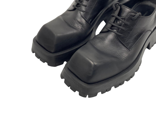 Balenciaga Trooper Lace-Up Derby Shoes