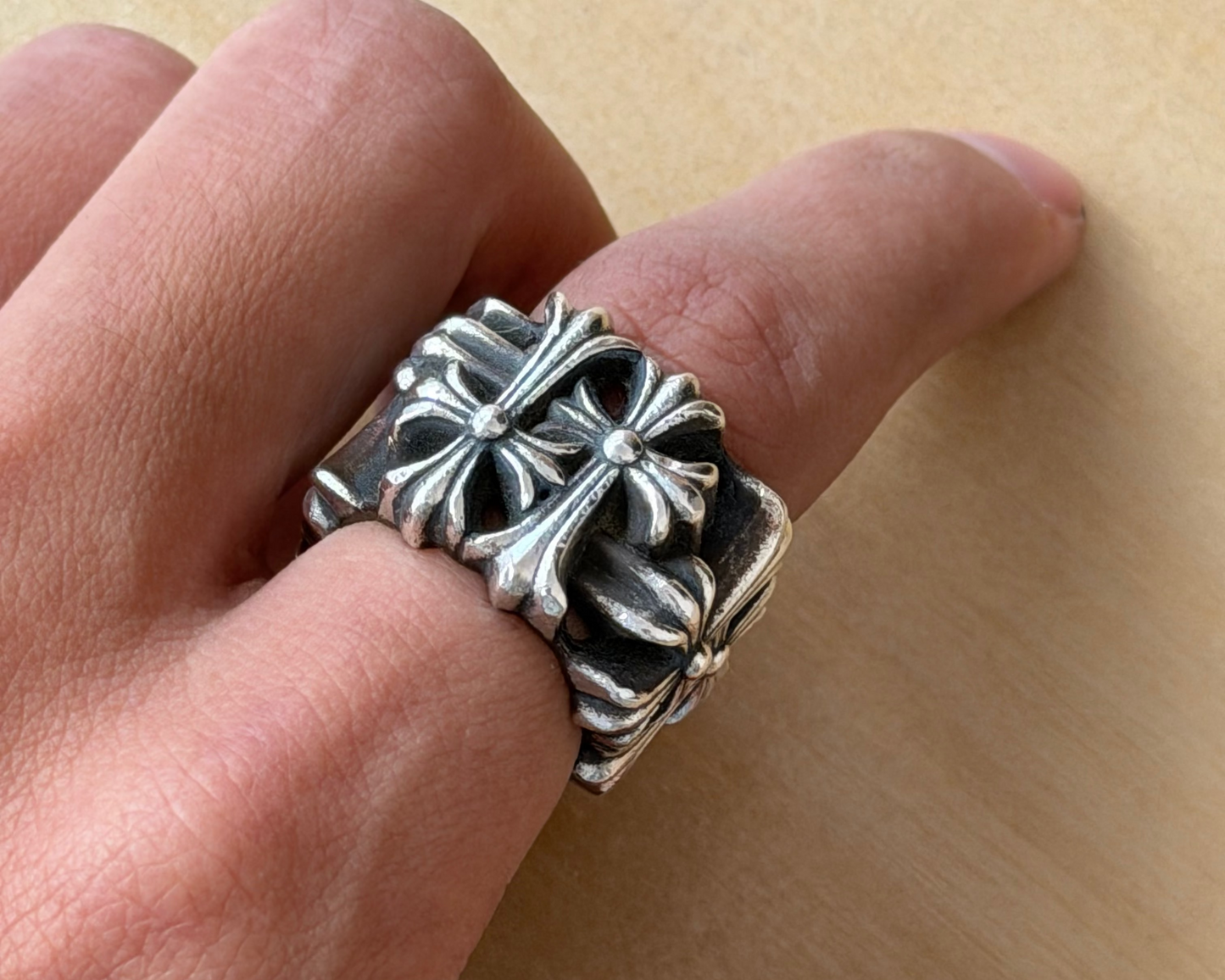 Chrome Hearts Cemetery Ring