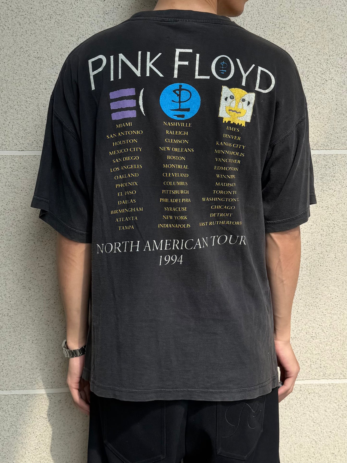 Vintage Pink Floyd Division Bell Tour T-Shirt 1994