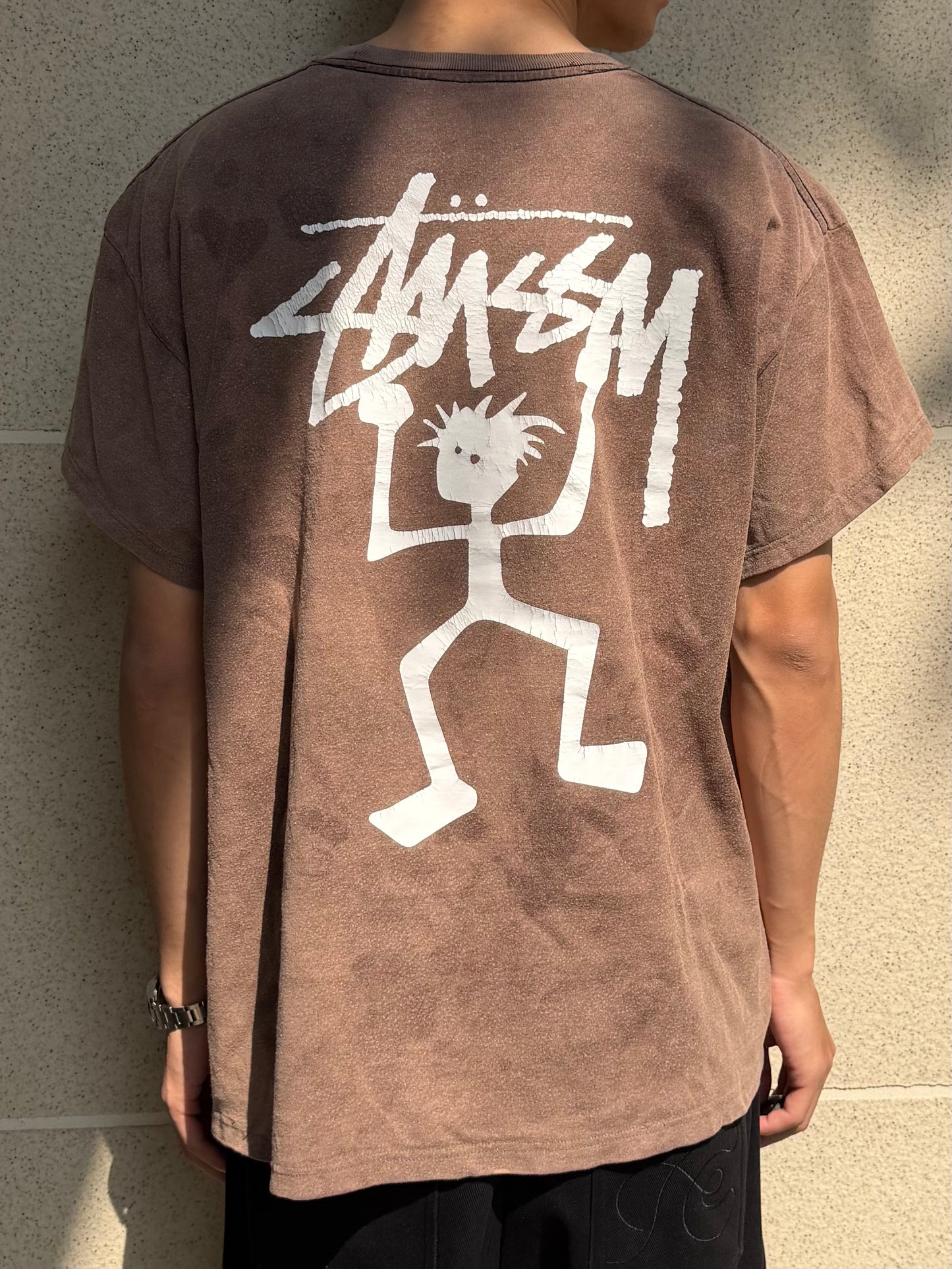 Vintage Stussy Tribe Man Tee 90S