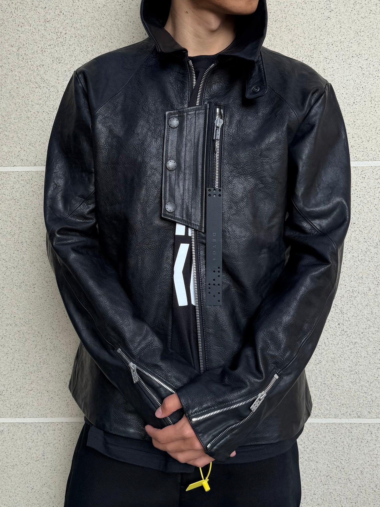 Devoa JKE-CDAR Leather Jacket
