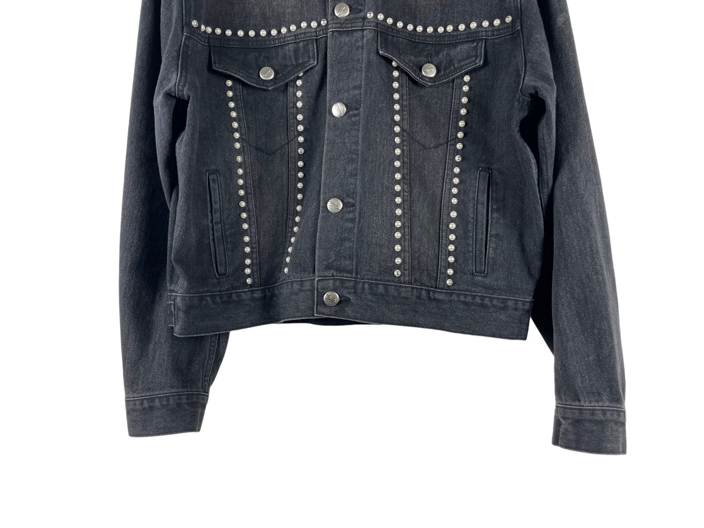 We11done Stud Denim Jacket